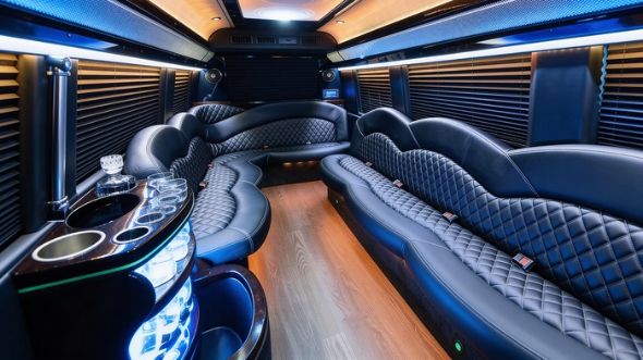 minneapolis sprinter limousine interior